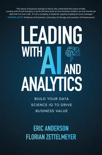 Cover of Leading with AI and Analytics