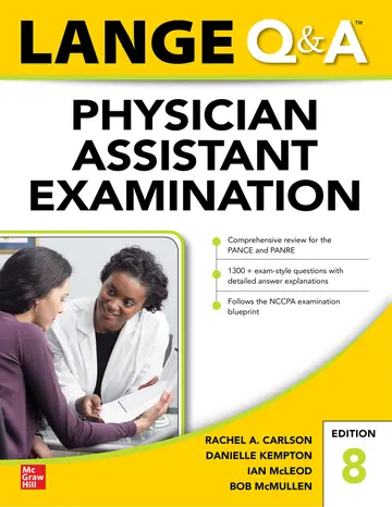 Cover of LANGE Q&A Physician Assistant Examination, Eighth Edition