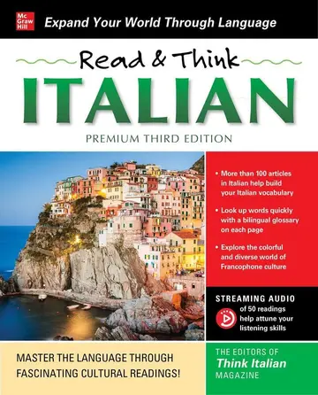Cover of Read & Think Italian, Premium Third Edition