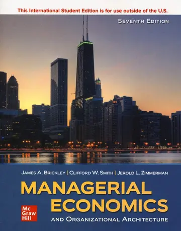 Cover of ISE Managerial Economics & Organizational Architecture