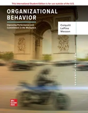 Cover of ISE Organizational Behavior