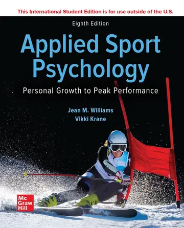 Cover of ISE Applied Sport Psychology