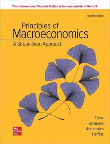 Cover of Principles of Macroeconomics A Streamlined Approach ISE