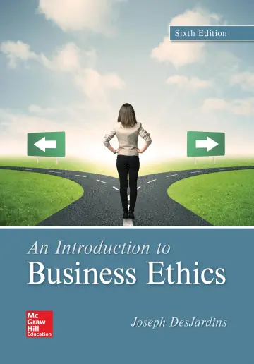 Cover of An Introduction to Business Ethics
