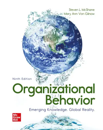 Cover of Organizational Behavior Emerging Knowledge Global Reality