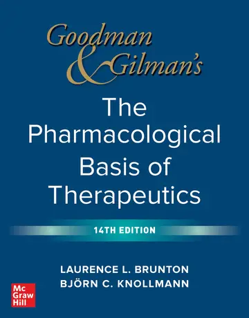 Cover of Goodman and Gilman's the Pharmacological Basis of Therapeutics