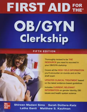 Cover of First Aid for the Obstetrics & Gynecology Clerkship