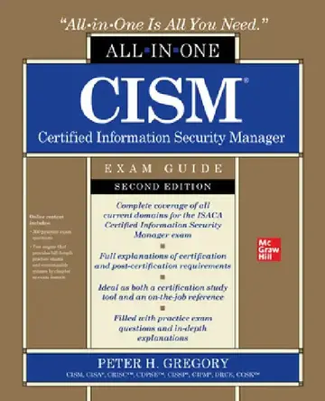Cover of Cism Certified Information Security Manager All-In-One Exam Guide, Second Edition