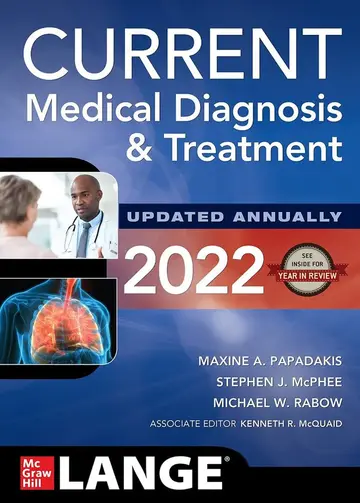 Cover of CURRENT Medical Diagnosis and Treatment 2022