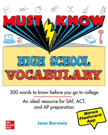 Cover of Must Know High School Vocabulary