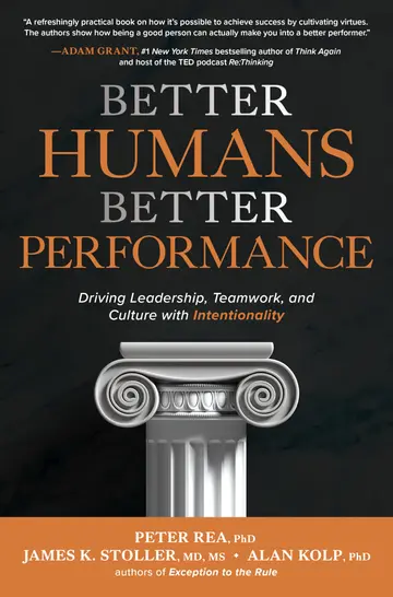 Cover of Better Humans, Better Performance
