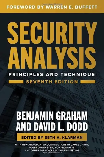 Cover of Security Analysis, Seventh Edition