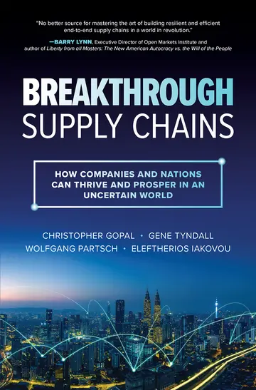 Cover of Breakthrough Supply Chains