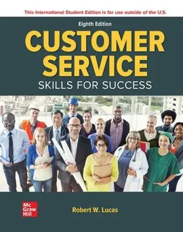 Cover of ISE Customer Service Skills for Success