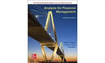 Cover of Analysis for Financial Management ISE