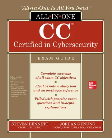 Cover of CC Certified in Cybersecurity All-in-One Exam Guide