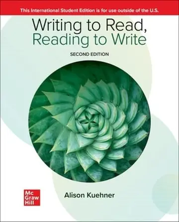 Cover of ISE Writing to Read, Reading to Write
