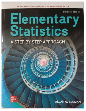 Cover of ISE Elementary Statistics