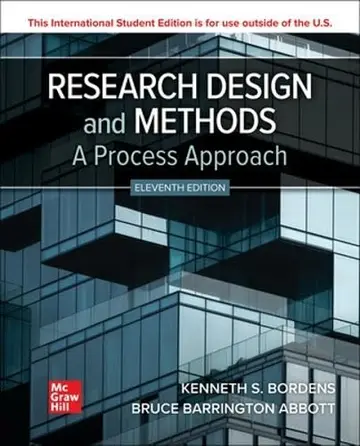 Cover of ISE Research Design and Methods