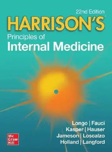 Cover of Harrison's Principles of Internal Medicine Twenty-Second Edition (Vol.1 & Vol.2)