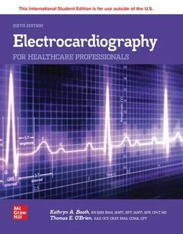 Cover of ISE Electrocardiography for Healthcare Professionals