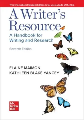 Cover of ISE A Writer's Resource (comb-version) Student Edition