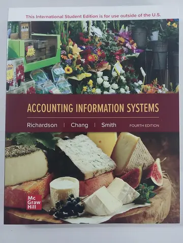 Cover of ISE Accounting Information Systems