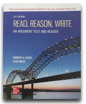 Cover of ISE Read, Reason, Write