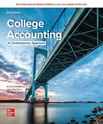 Cover of ISE College Accounting
