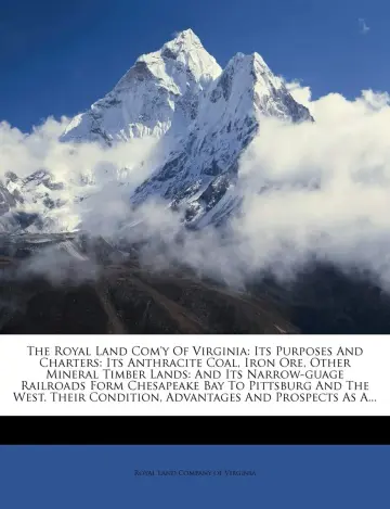 Cover of The Royal Land Com'y of Virginia