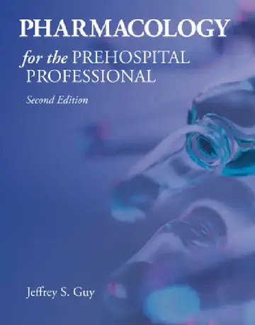 Cover of Pharmacology for the Prehospital Professional
