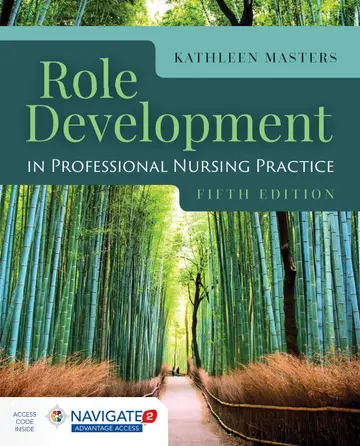 Cover of Role Development in Professional Nursing Practice