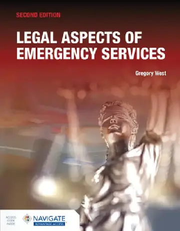 Cover of Legal Aspects of Emergency Services