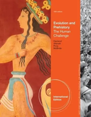 Cover of Evolution and Prehistory