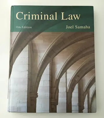 Cover of Criminal Law