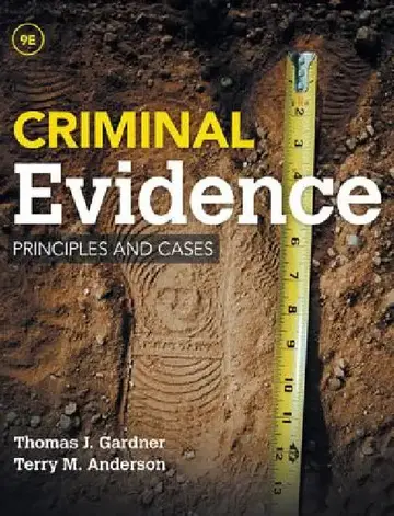Cover of Criminal Evidence