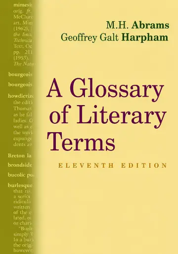 Cover of A Glossary of Literary Terms 11°
