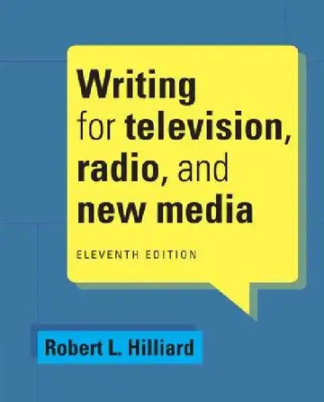 Cover of Writing for Television, Radio, and New Media
