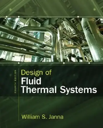 Cover of Design of Fluid Thermal Systems