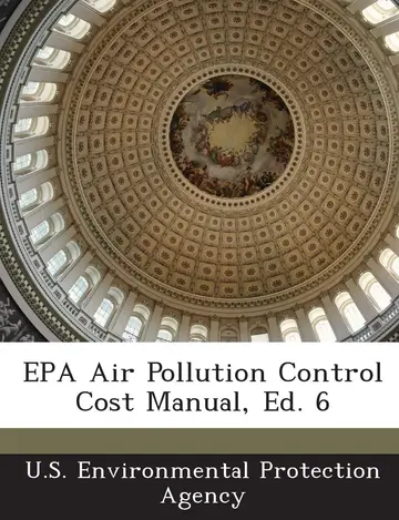 Cover of EPA Air Pollution Control Cost Manual, Ed. 6