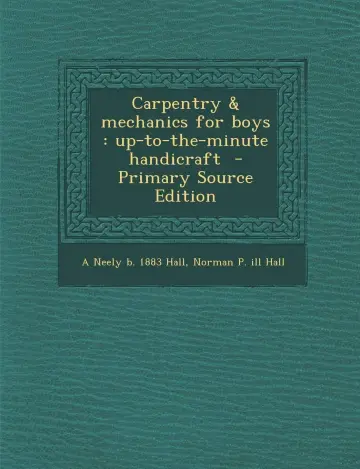 Cover of Carpentry & Mechanics for Boys
