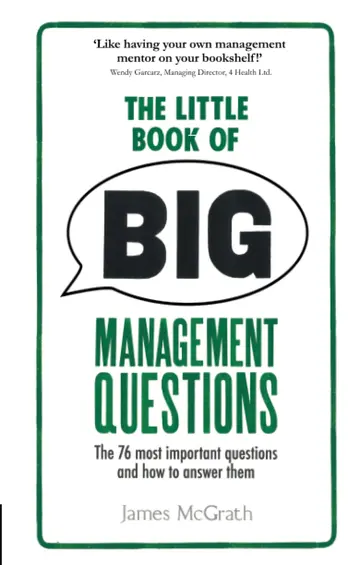 Cover of Little Book of Big Management Questions, the