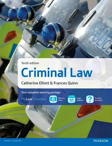 Cover of Criminal Law