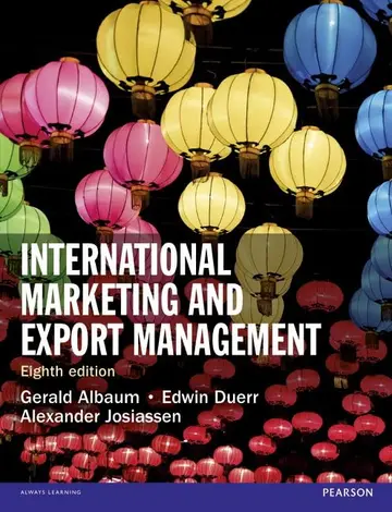 Cover of International Marketing and Export Management
