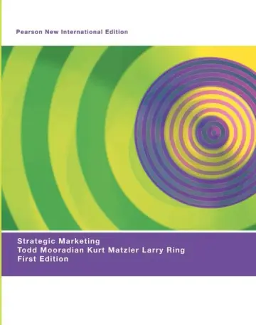 Cover of Strategic Marketing