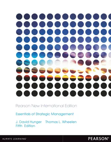 Cover of Essentials of Strategic Management