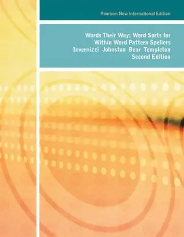 Cover of Words Their Way