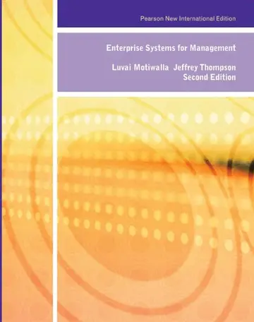 Cover of Enterprise Systems for Management