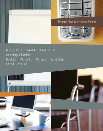 Cover of GO! with Microsoft Office 2010 Getting Started