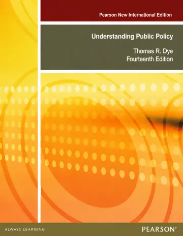 Cover of Understanding Public Policy